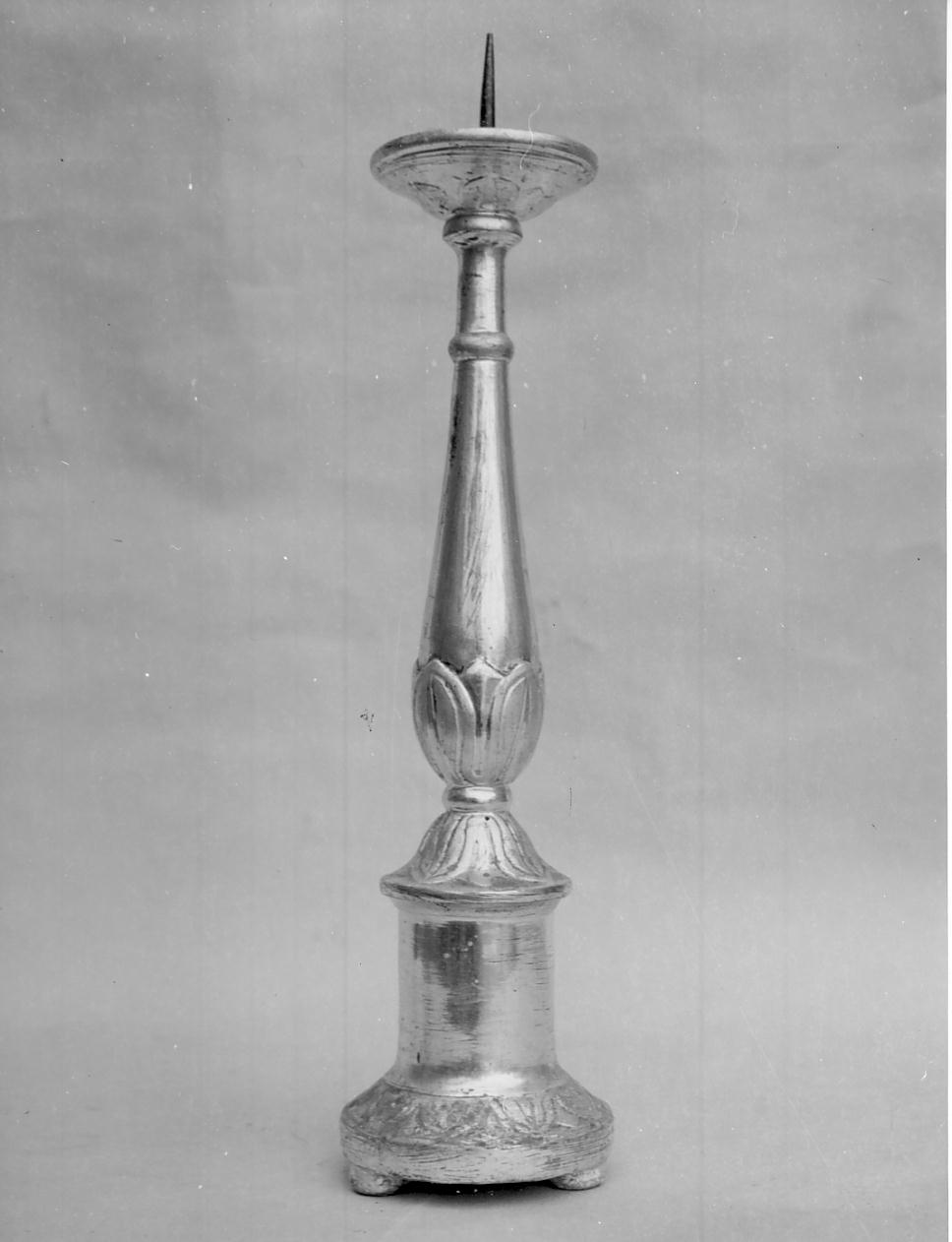 candeliere, opera isolata - ambito cremonese (sec. XIX)