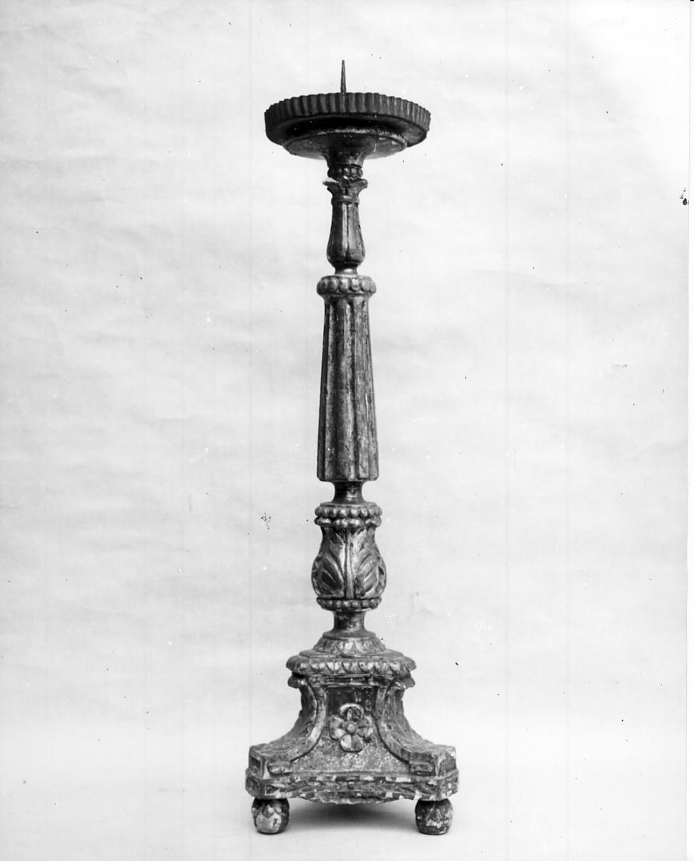 candeliere, coppia - ambito cremonese (inizio sec. XIX)