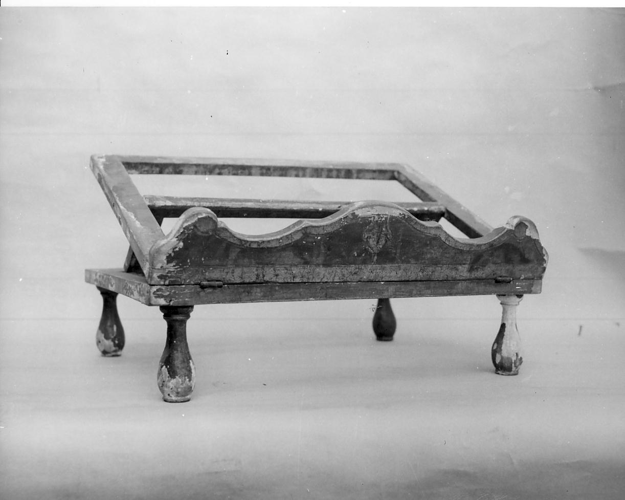 leggio d'altare, coppia - ambito cremonese (sec. XIX)