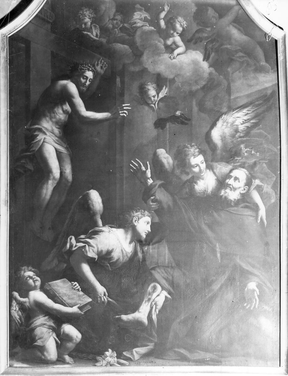 San Pellegrino Laziosi (dipinto, opera isolata) di Boccaccino Francesco (sec. XVII)
