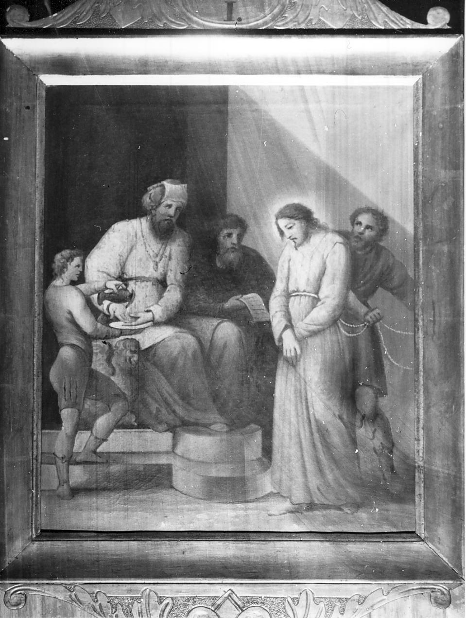 stazioni della via crucis (Via Crucis, insieme) - bottega cremonese (metà sec. XIX)