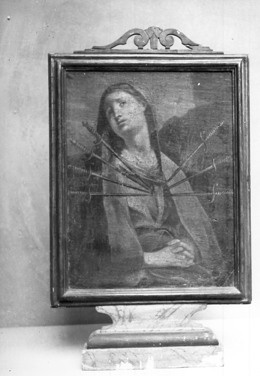 Madonna Addolorata (dipinto, opera isolata) - bottega cremonese (fine sec. XVIII)