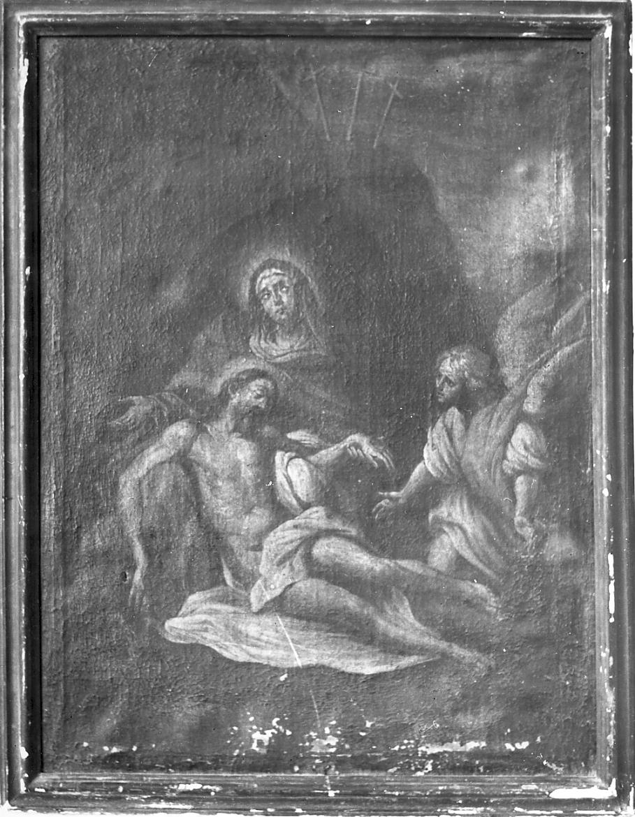 deposizione di Cristo dalla croce (dipinto, opera isolata) - bottega cremonese (sec. XVII)