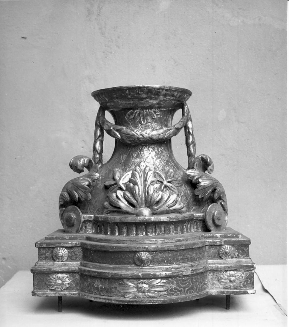 piedistallo, opera isolata - ambito cremonese (fine sec. XVIII)