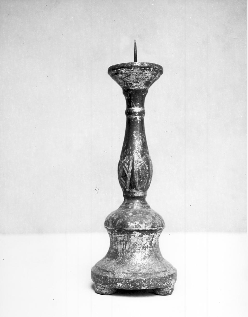 candeliere, coppia - ambito cremonese (inizio sec. XIX)