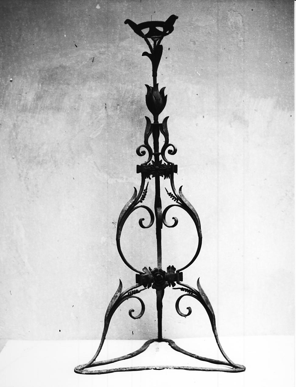 candelabro, opera isolata - ambito cremonese (sec. XIX)