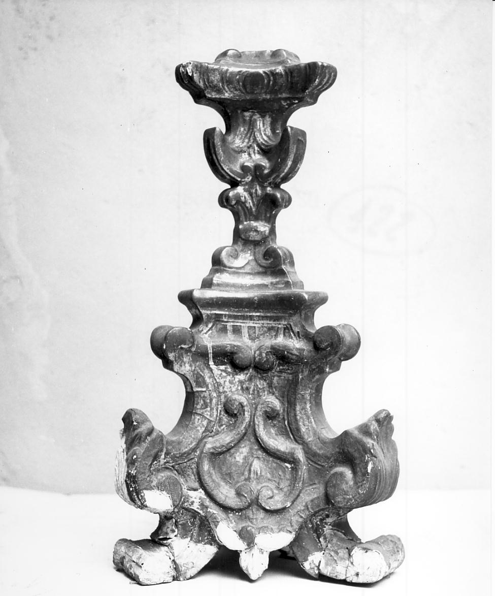 base per croce d'altare, opera isolata - ambito cremonese (sec. XVIII)