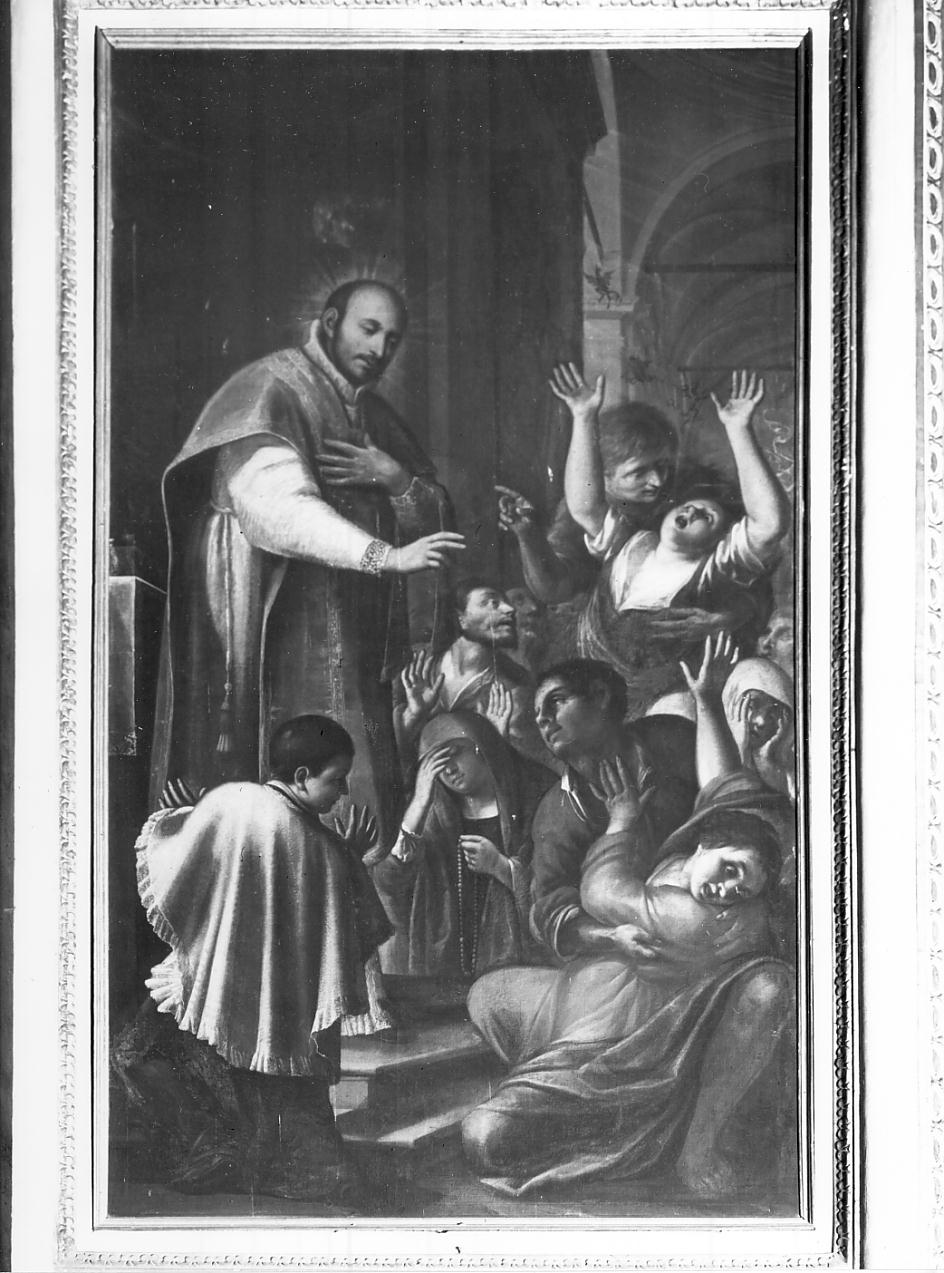 un miracolo di Sant'Ignazio (dipinto, opera isolata) di Natali Giovanni Battista (sec. XVII)