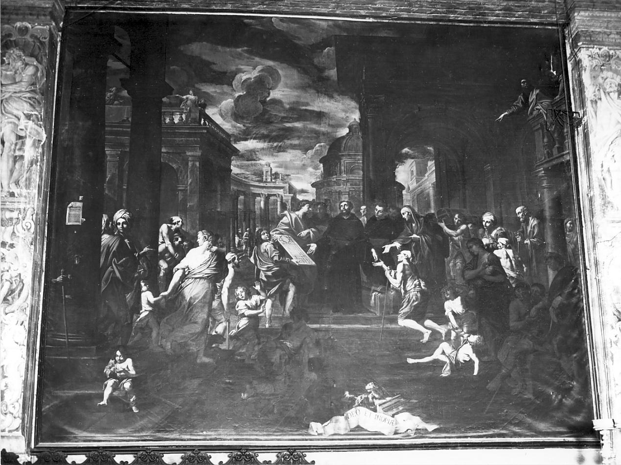 San Tommaso da Villanova (dipinto, opera isolata) di Massarotti Angelo (primo quarto sec. XVIII)