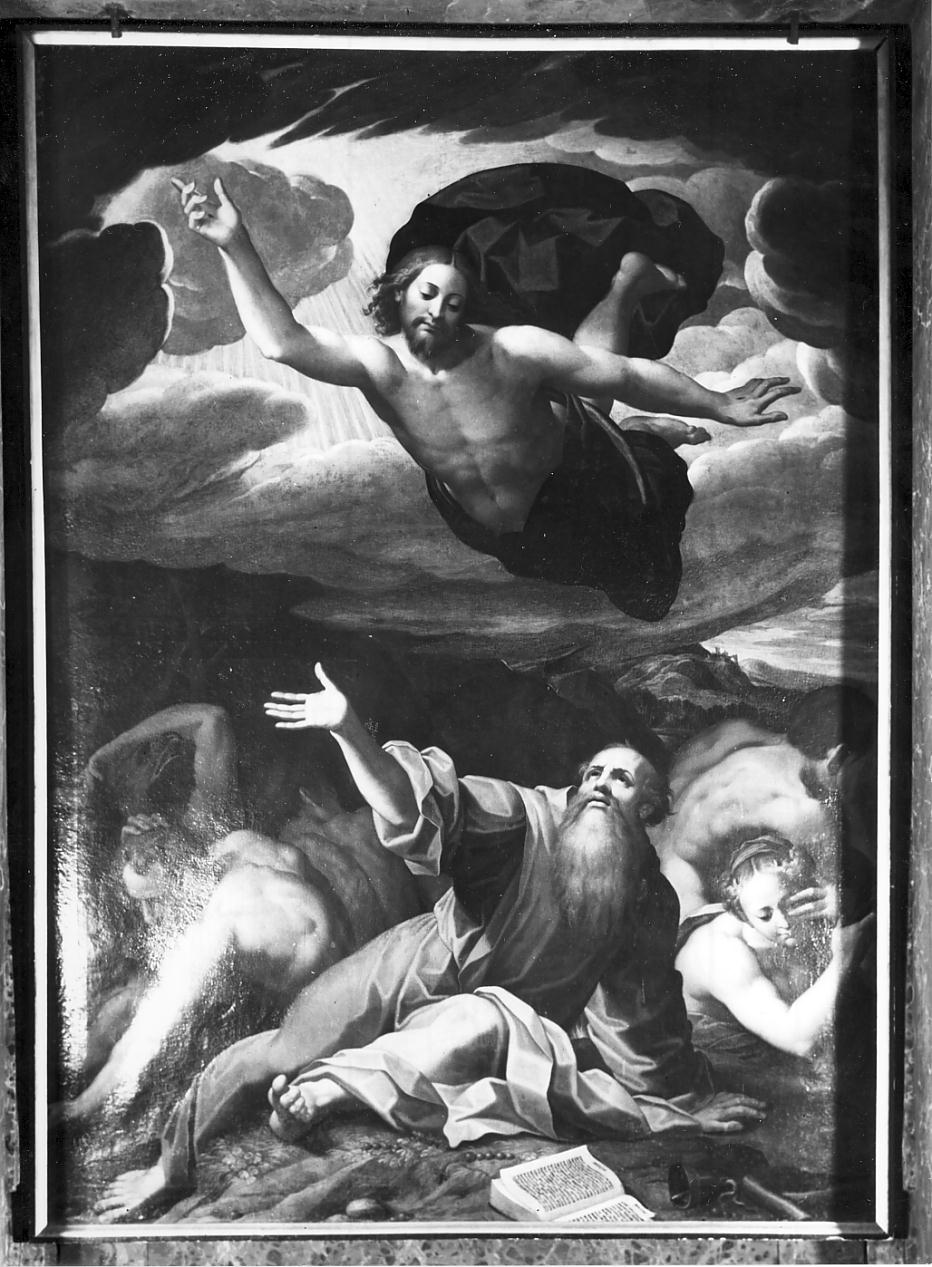 La tentazione di Sant'Antonio (dipinto, opera isolata) di Trotti Giovanni Battista detto Malosso (fine sec. XVI)