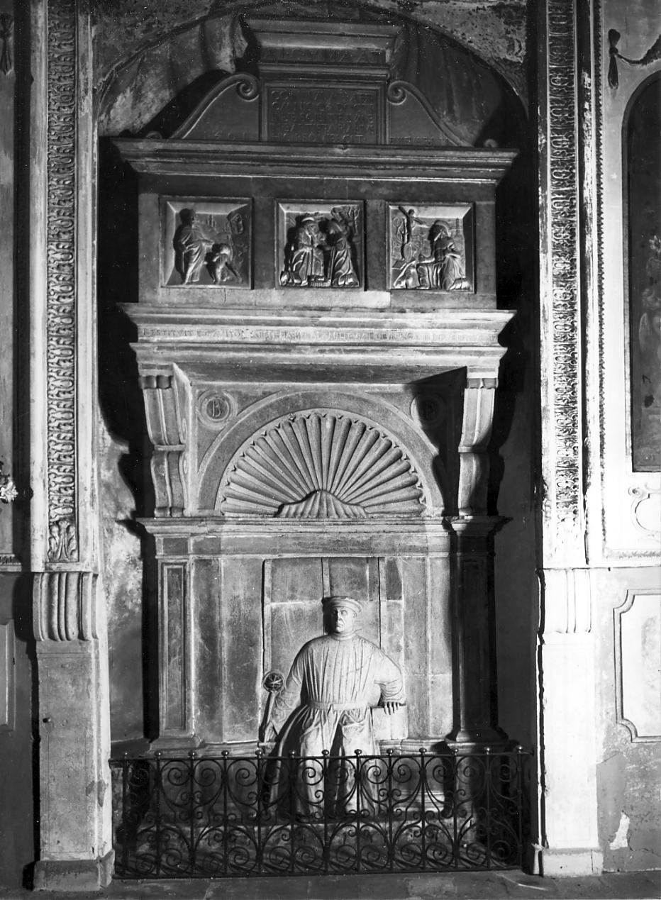 monumento funebre, opera isolata di Giovanni di Pietro da Rho, Trotti Lorenzo (inizio sec. XVI)