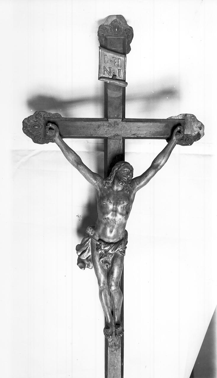 crocifisso, opera isolata - bottega cremonese (sec. XVIII)