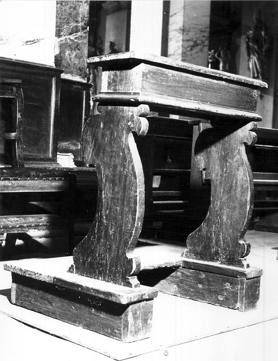 inginocchiatoio, serie - bottega cremonese (sec. XVII)