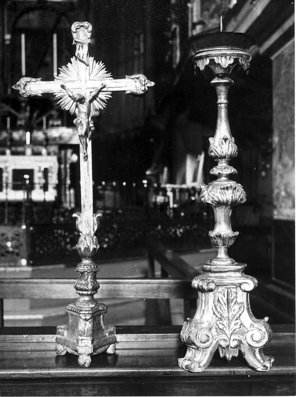 servizio d'altare, insieme - ambito italiano (sec. XVIII)