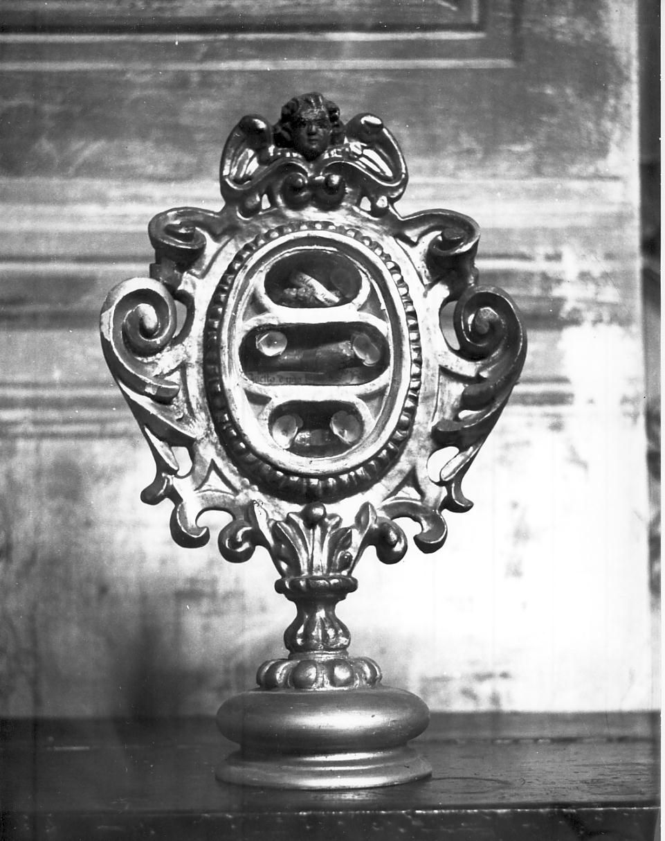 reliquiario, opera isolata - ambito italiano (sec. XIX)