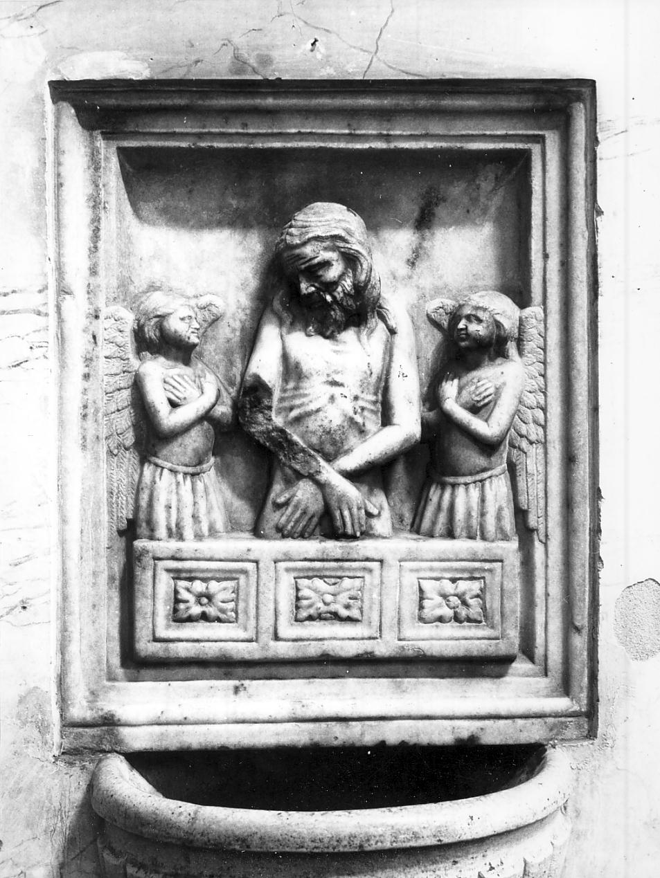 Ecce Homo (rilievo, opera isolata) - ambito italiano (sec. XIV)