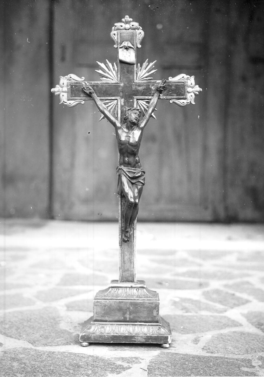 crocifisso, opera isolata - ambito lombardo (prima metà sec. XIX)