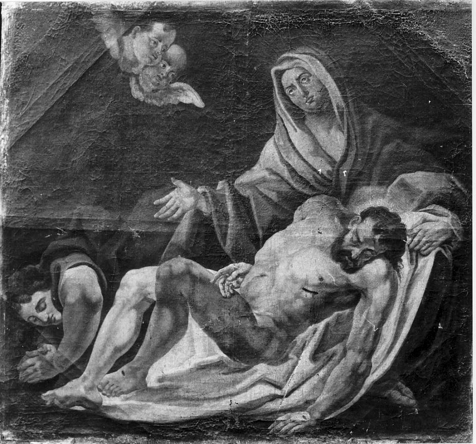 deposizione (dipinto, opera isolata) - ambito lombardo (seconda metà sec. XVII)