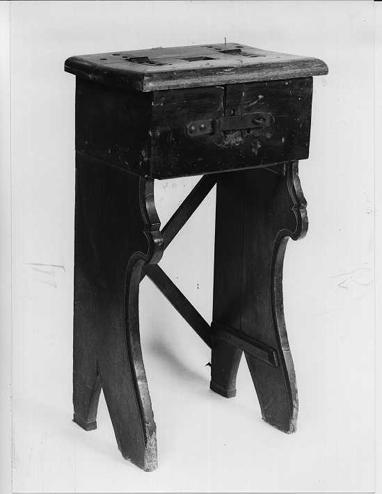 cassetta per elemosine, opera isolata - ambito mantovano (sec. XVIII)