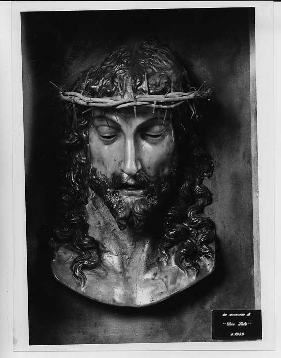 Ecce Homo (scultura, opera isolata) - ambito mantovano (sec. XVIII)