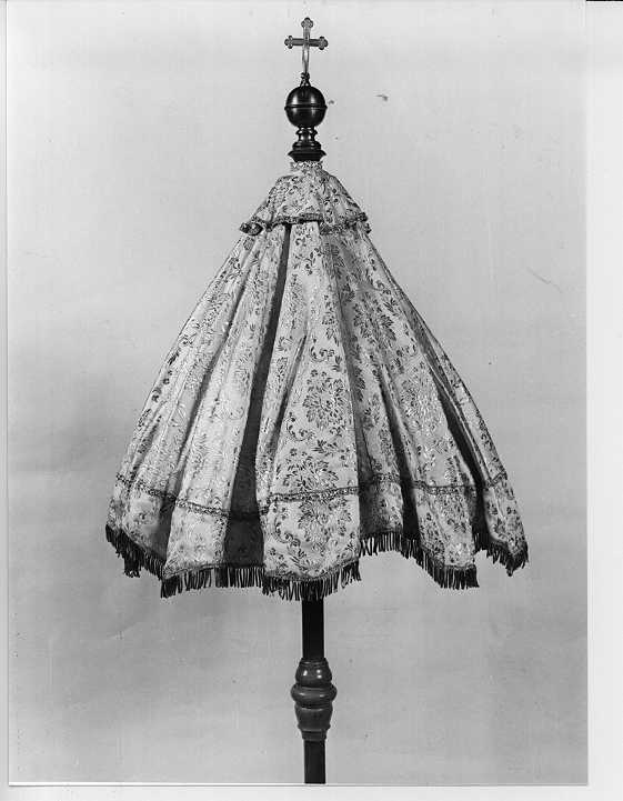 ombrellino processionale, opera isolata - ambito lombardo (fine sec. XIX)