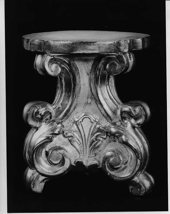 base di ostensorio, opera isolata - ambito mantovano (sec. XVIII)