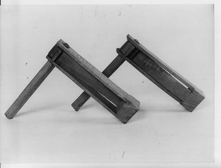 raganella, coppia - ambito mantovano (fine sec. XIX)