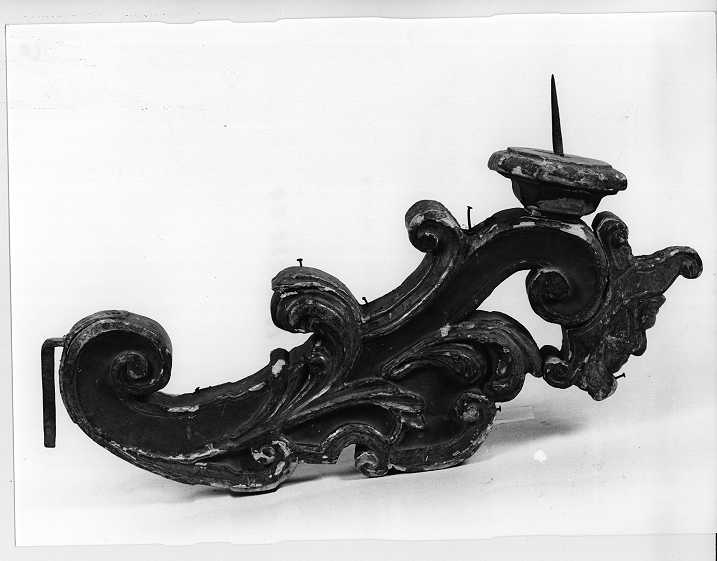 candeliere da parete, opera isolata - ambito emiliano (sec. XVIII)