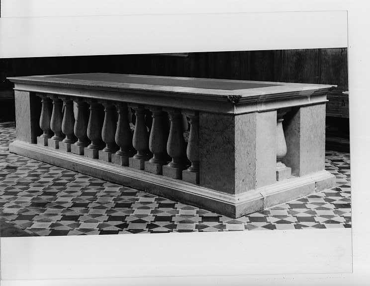 balaustrata, opera isolata - ambito mantovano (fine sec. XVIII)