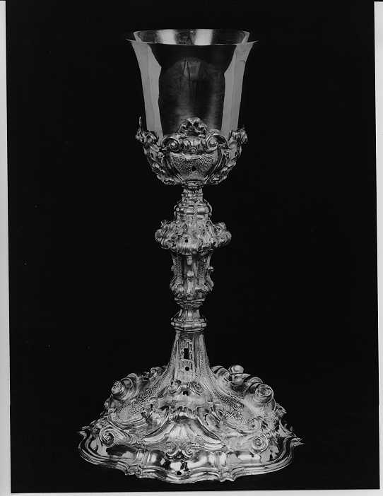calice, opera isolata - ambito emiliano (seconda metà sec. XVIII)