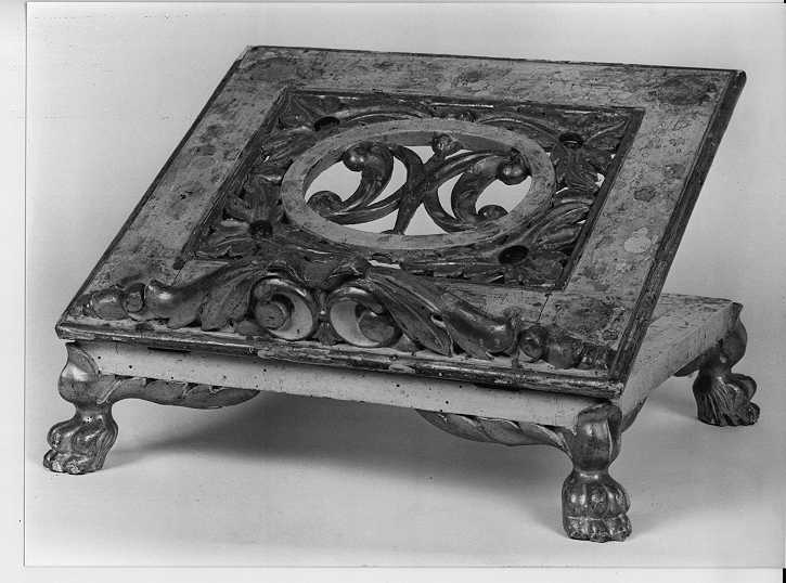 leggio d'altare, opera isolata - ambito mantovano (prima metà sec. XIX)