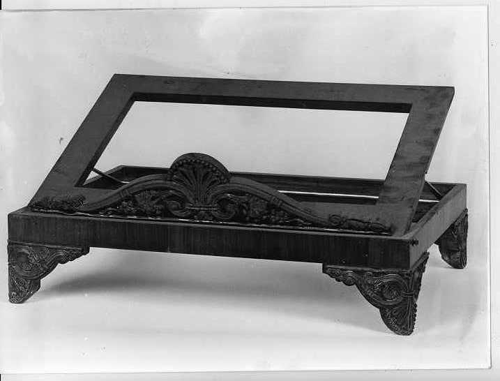 leggio d'altare, opera isolata - ambito mantovano (prima metà sec. XX)