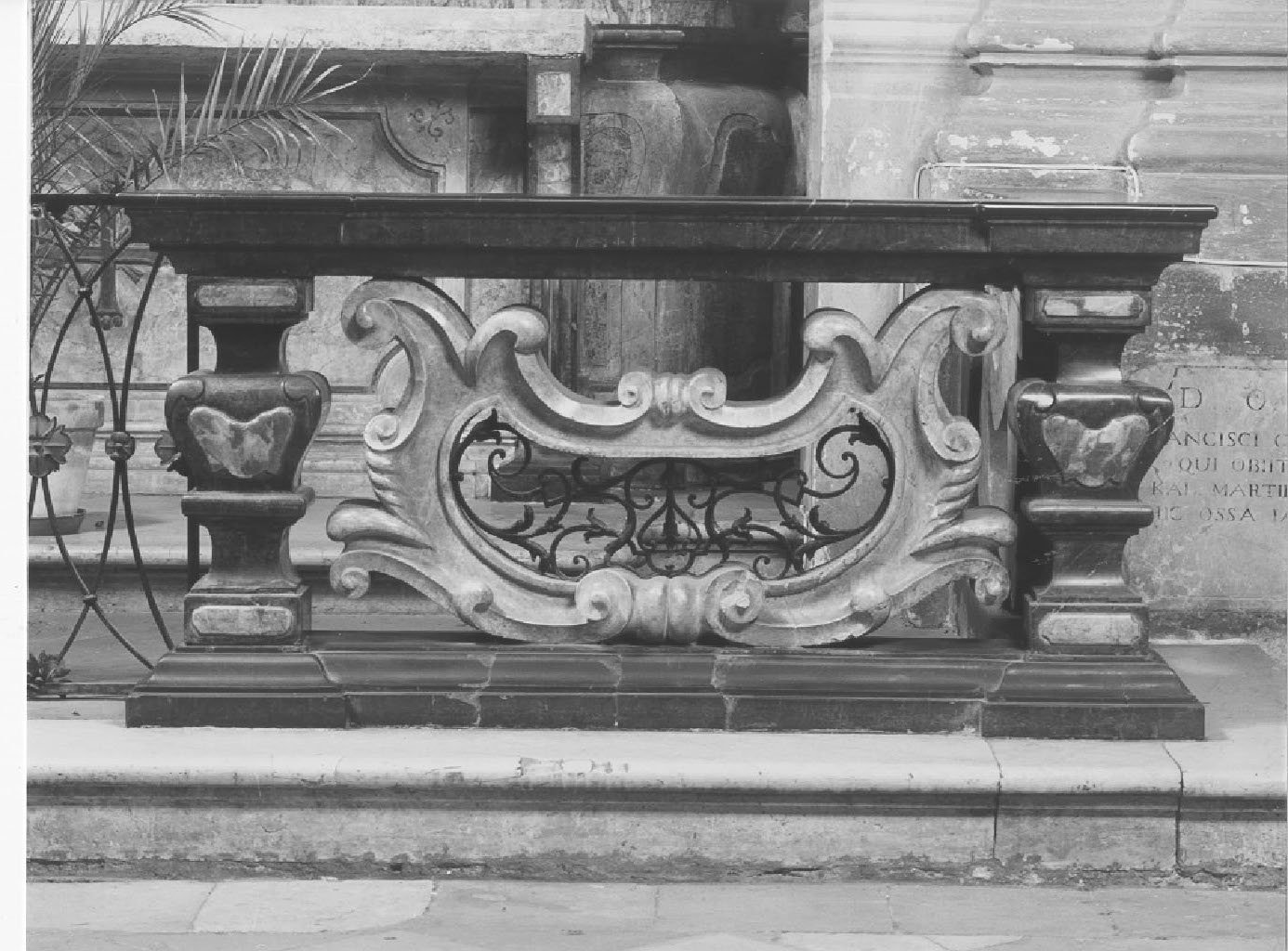 balaustrata, opera isolata - manifattura mantovana (seconda metà sec. XVIII)