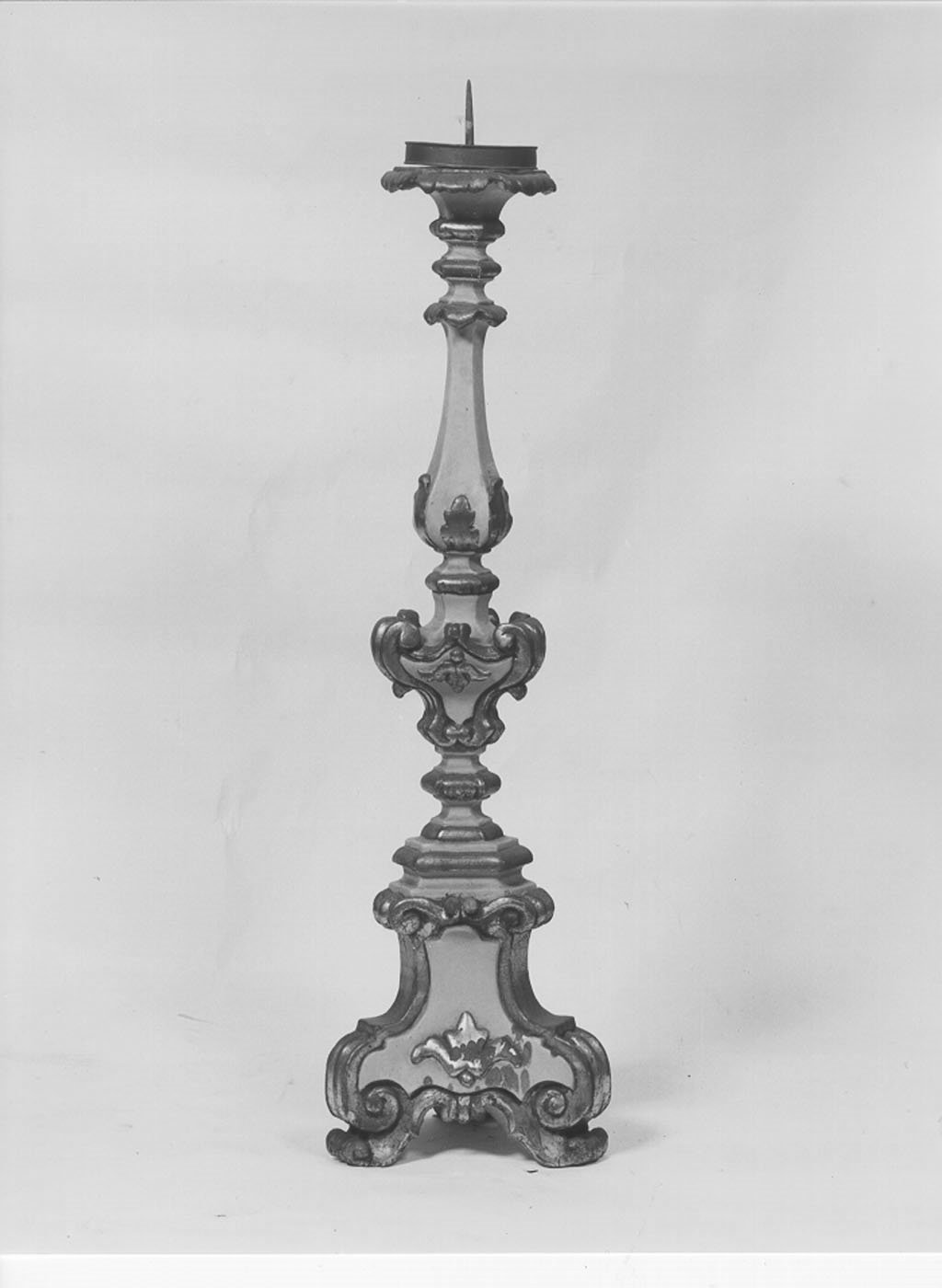 candeliere, serie - manifattura mantovana (sec. XVIII)