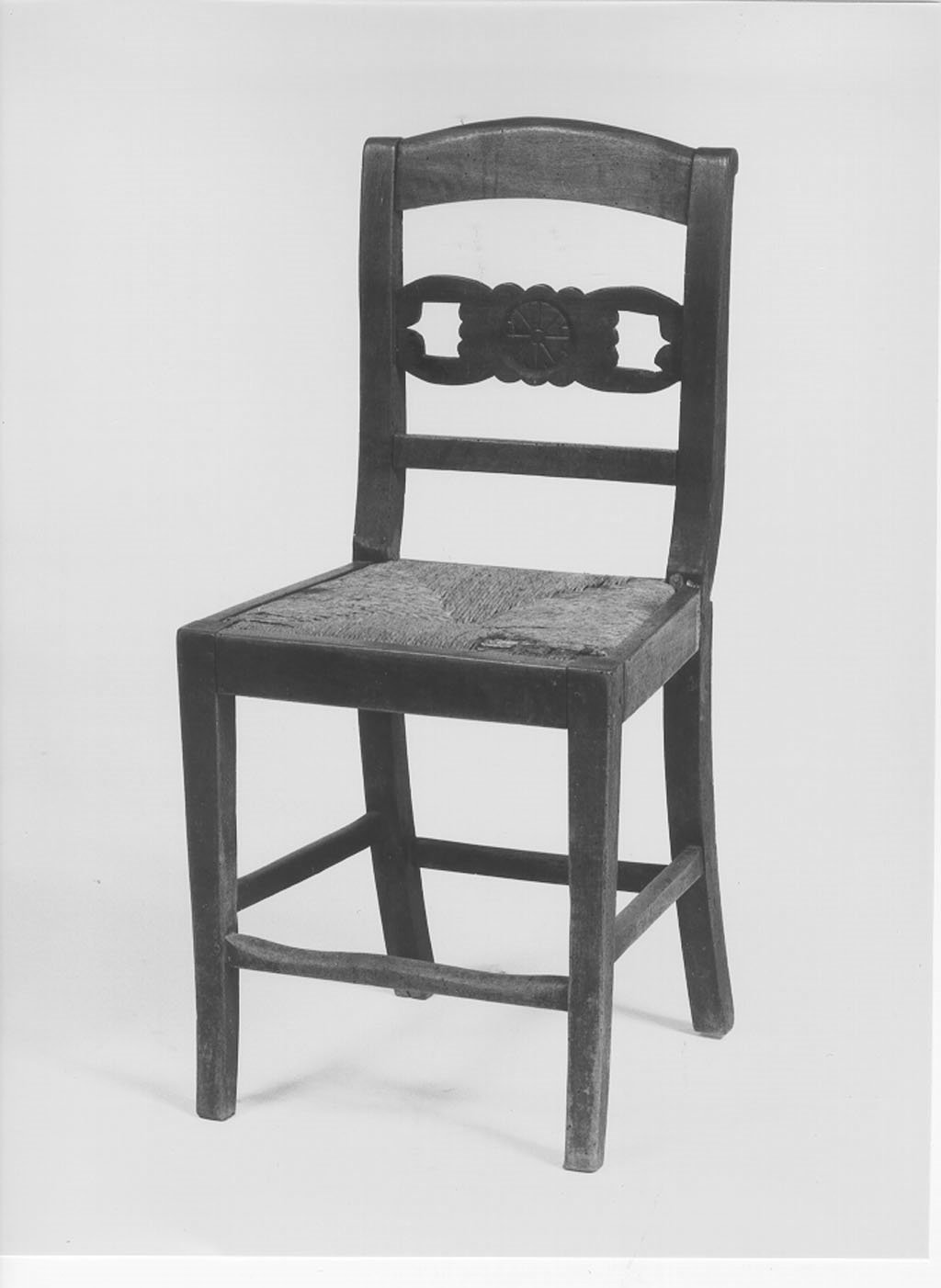 sedia, opera isolata - manifattura mantovana (prima metà sec. XX)