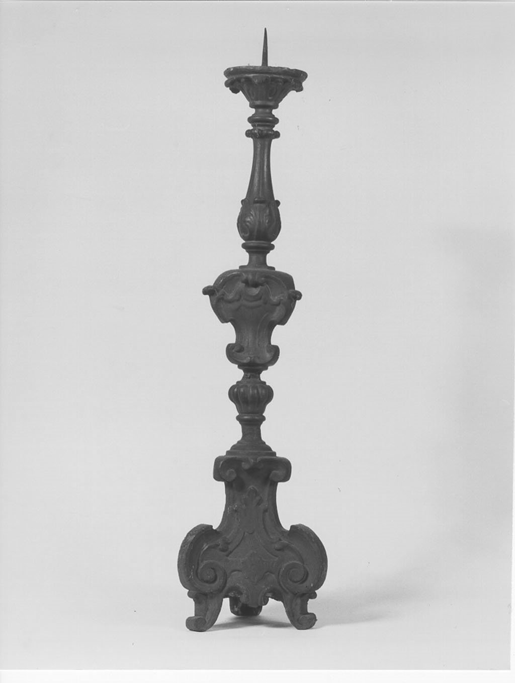 candeliere, serie - manifattura mantovana (seconda metà sec. XVIII)