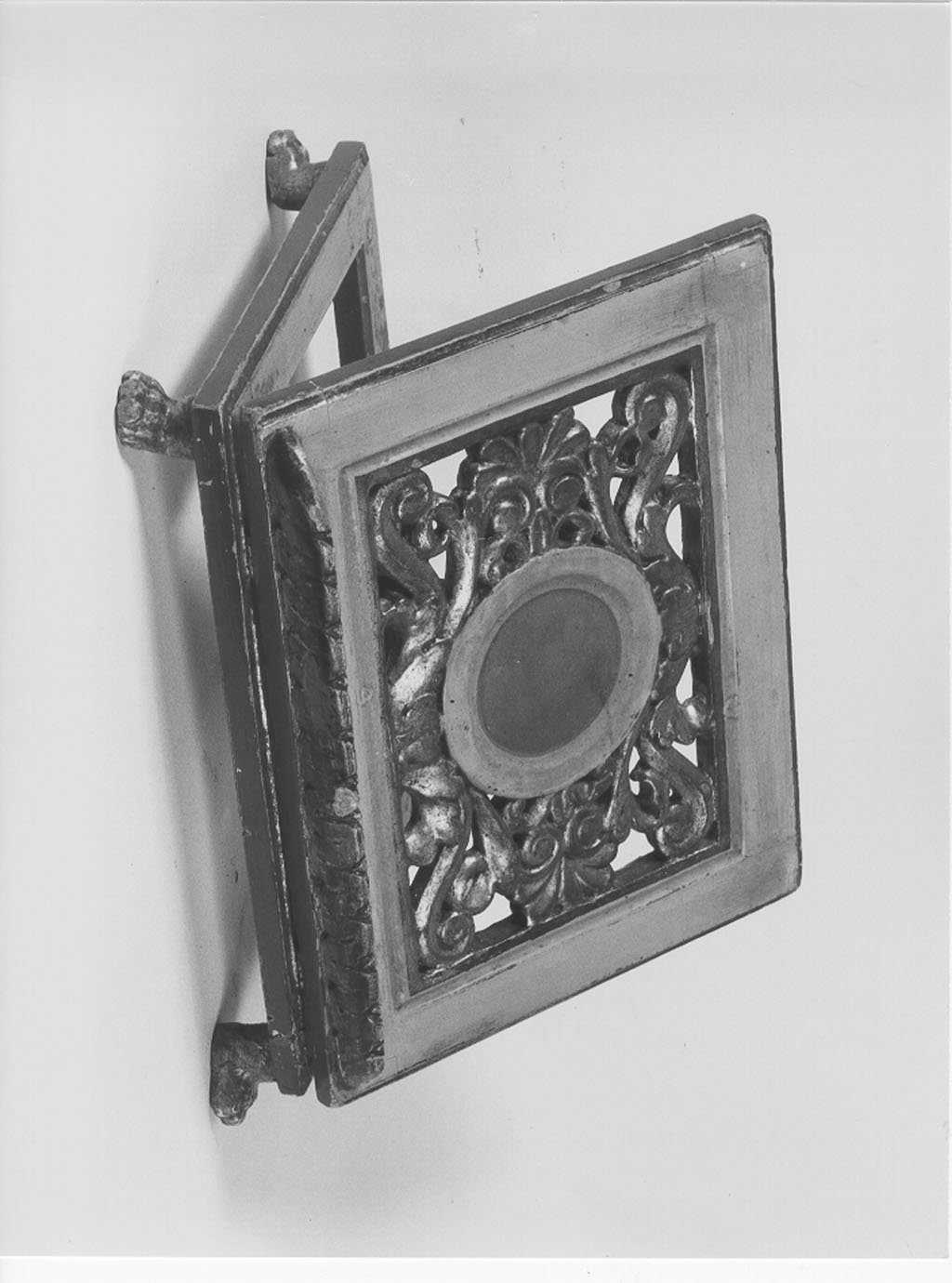 leggio d'altare, opera isolata - manifattura mantovana (seconda metà sec. XIX)