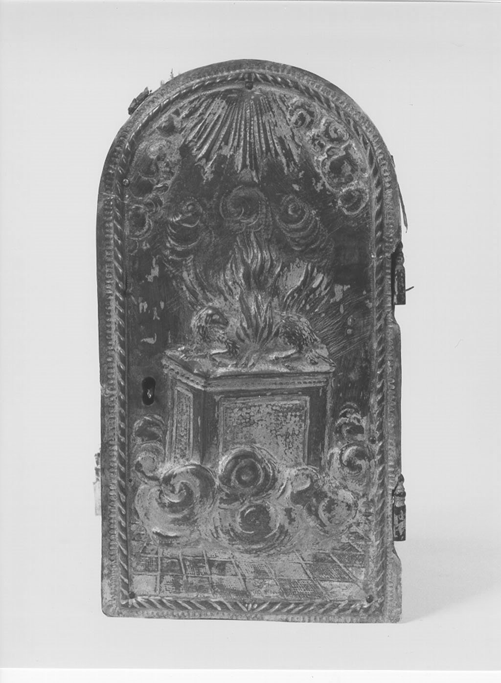 sportello di tabernacolo, opera isolata - manifattura mantovana (seconda metà sec. XVII)
