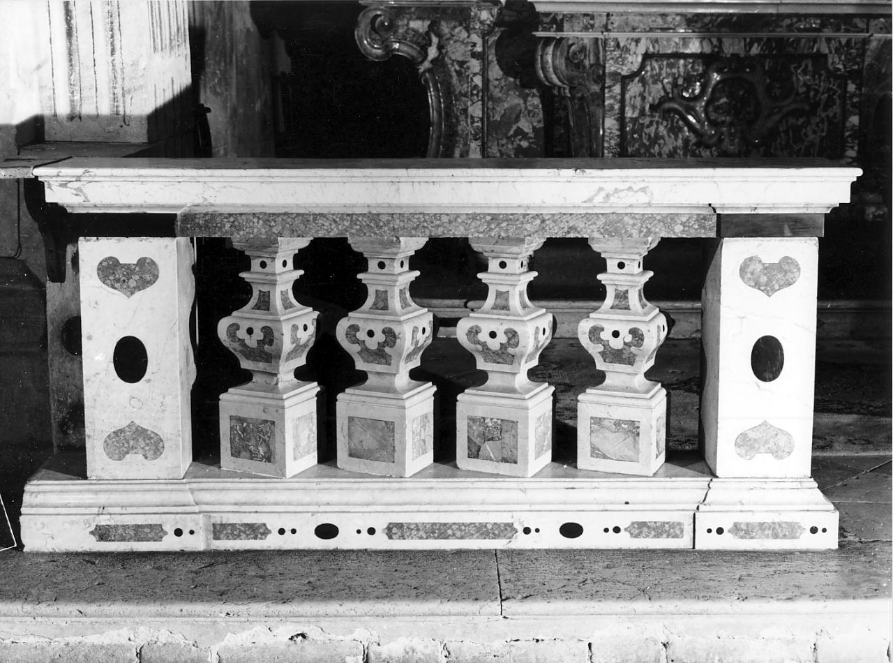 balaustrata, opera isolata - ambito cremonese (seconda metà sec. XVIII)