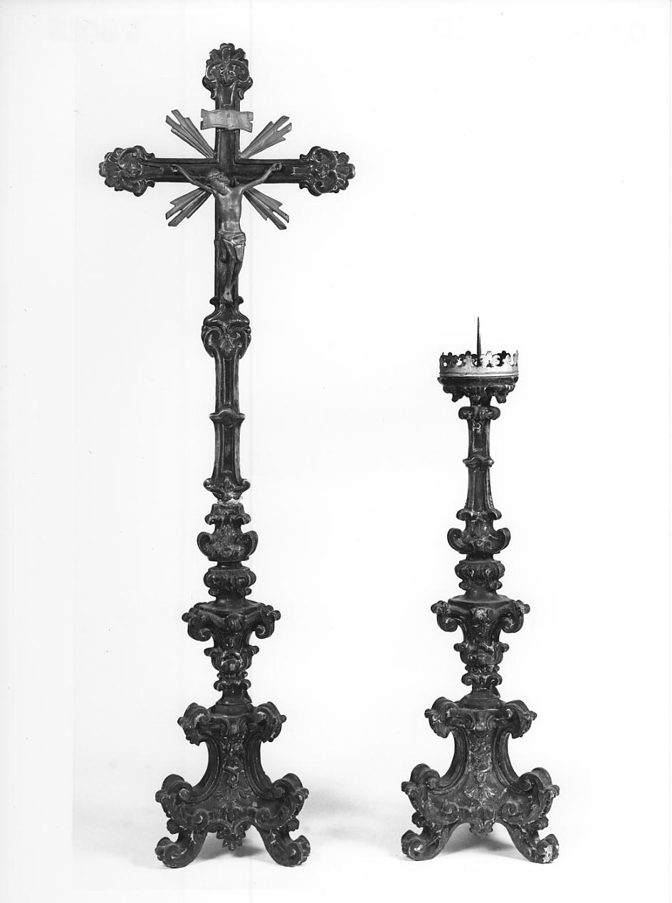 servizio d'altare, insieme - bottega cremonese (prima metà sec. XVIII)