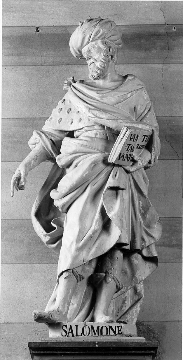 Salomone (statua, serie) - ambito cremonese (seconda metà sec. XVII)