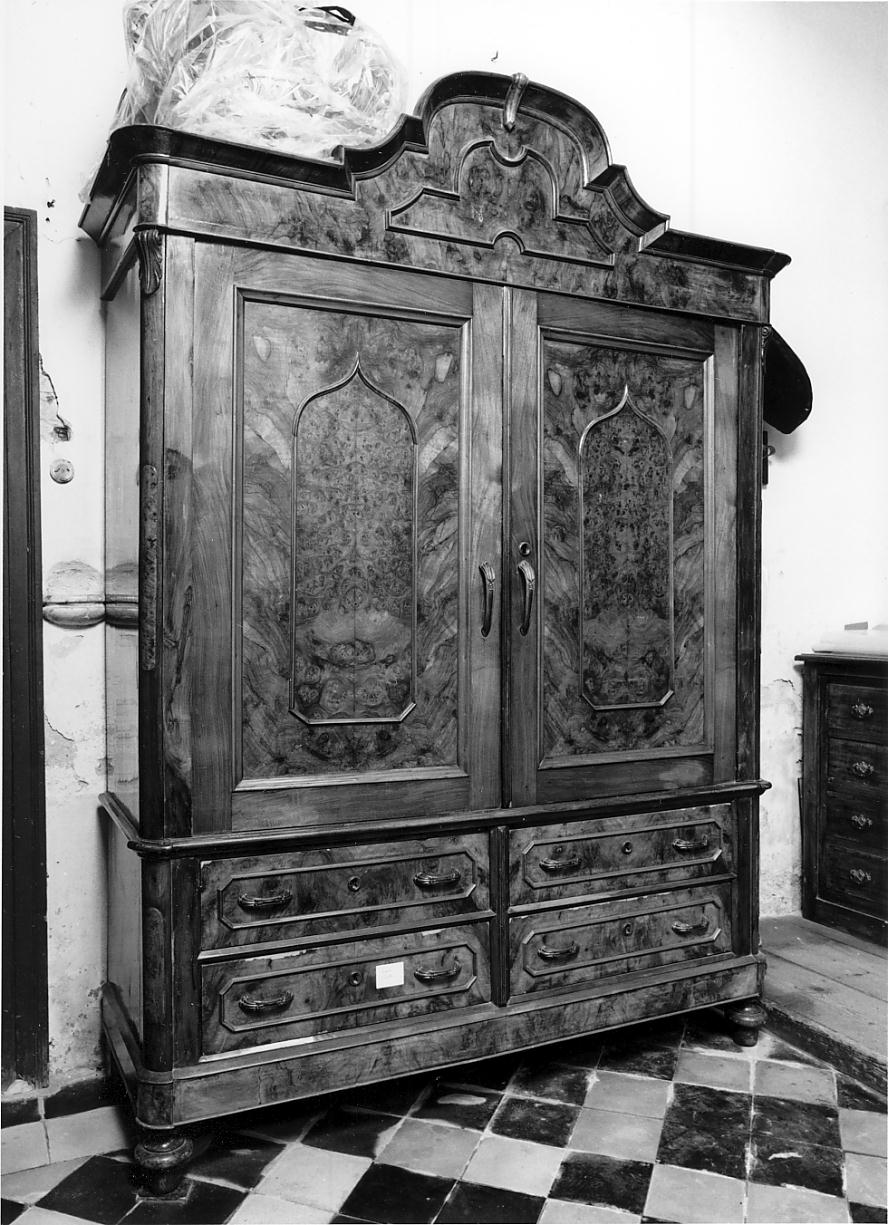 armadio, opera isolata - ambito cremonese (ultimo quarto sec. XIX)