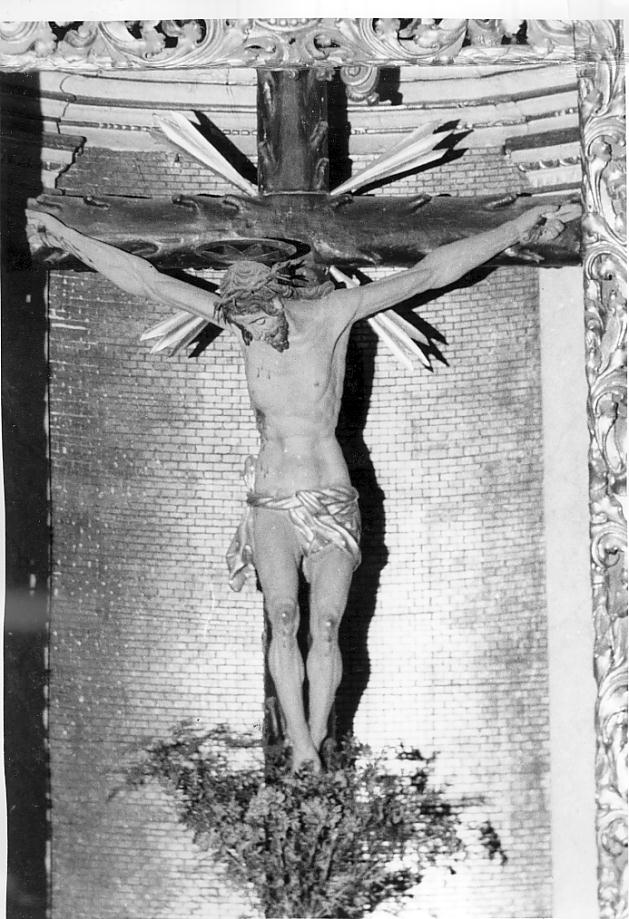 Cristo crocifisso (scultura, opera isolata) di Boscaì Bottega (sec. XVII)