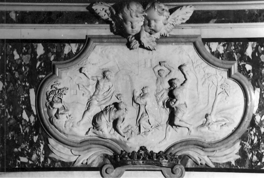 lapidazione di Santo Stefano (rilievo, opera isolata) di Calegari Antonio (sec. XVIII)