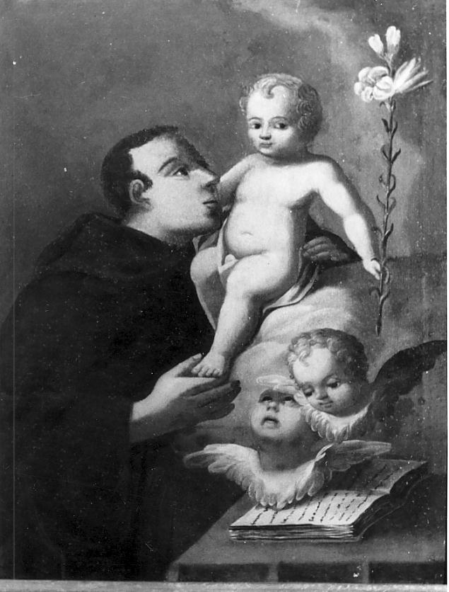 Sant'Antonio (dipinto, opera isolata) - ambito bresciano (sec. XVIII)