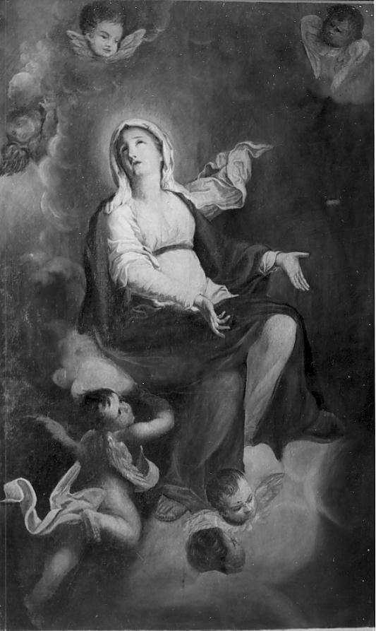 Madonna Assunta (dipinto, opera isolata) - ambito italiano (prima metà sec. XIX)
