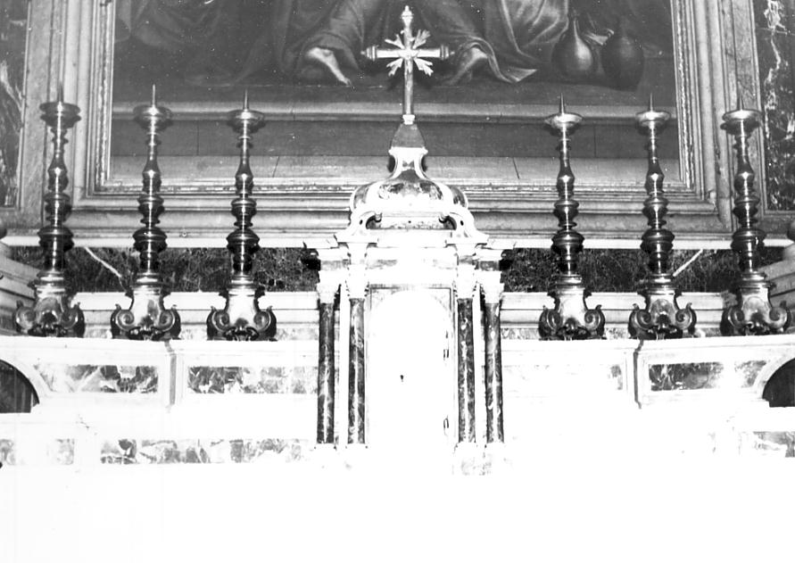 servizio d'altare, complesso decorativo - ambito italiano (sec. XVIII)