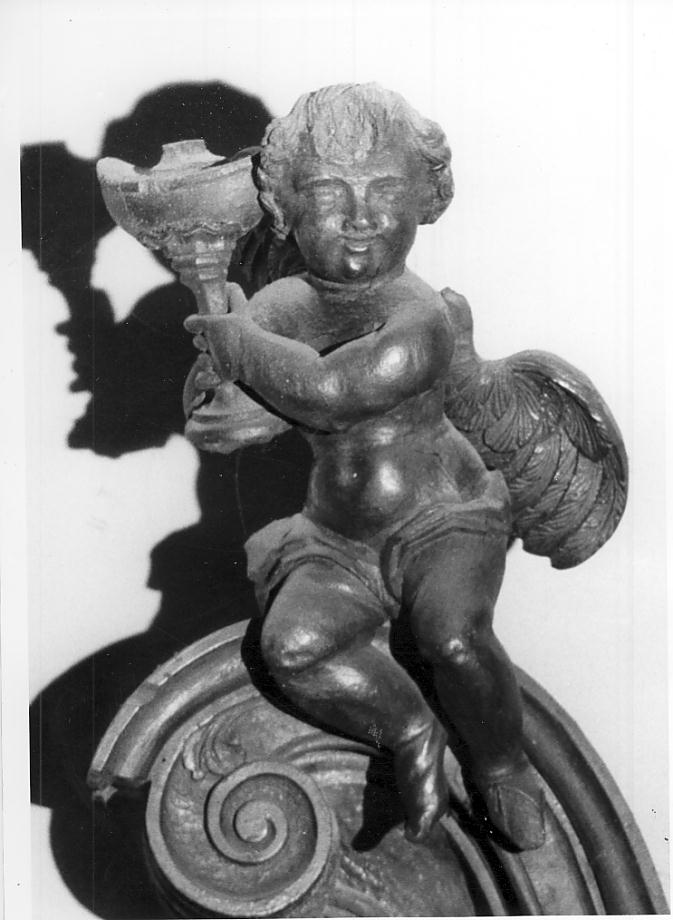 angioletto (scultura, opera isolata) di Gelmetti Nicolò (sec. XVIII)