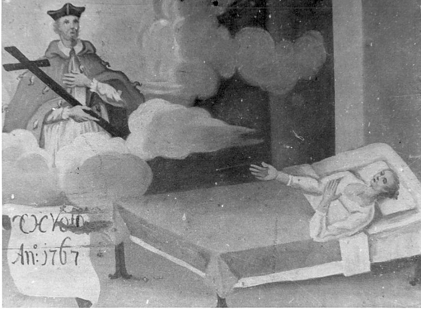 ex voto (dipinto, opera isolata) - ambito italiano (sec. XVIII)