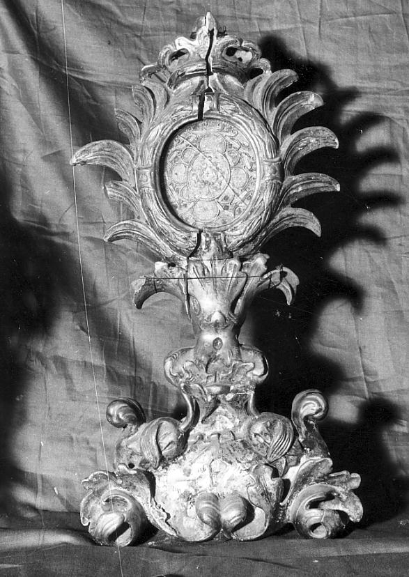 reliquiario, opera isolata - ambito bresciano (seconda metà sec. XVIII)